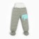 Sluttes for a boy, gray/strip, height 74-80 cm
