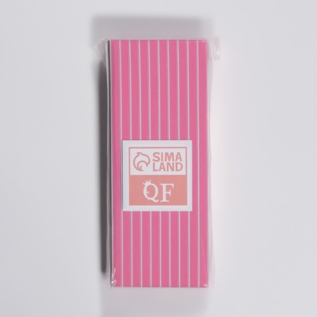 The base with interchangeable nail files, grinding, set 10 pcs, pink color-5