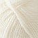 Bambino yarn 35% Merinos wool, 65% acrylic 150m/50g (205, white)