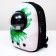 Backpack for carrying animals "leaf", with a viewing window, 32 x 25 x 42 cm