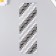 Rhound rhinestones d 6 mm, black
