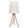 Hell lamp Ilaria E27 40W light wood 16x16x37.5 cm Risalux