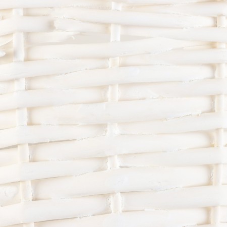 Wicker basket, 25x25x5x13.5x30 cm, white, willow-4