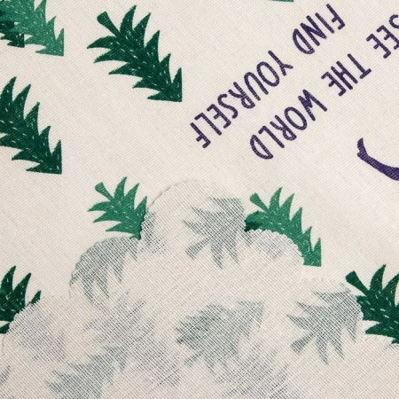 Baby Dolyana "Christmas trees" 145x145 ± 3cm, 100%PE, Rogozhka 130 g/m-5