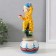 Souvenir Ceramics Musical "Clown juggles sitting on the wheel" 8.5x8.5x22 cm
