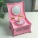 Musical box "Pink Casket" 15x9x13.5 cm