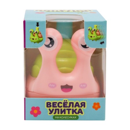 Developing Funky Toys toy "Fun Snail", with an inertial mechanism, mix-7