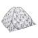 The tent winter machine is insulated, the bottom on the zipper, 2 x 2 m, kmf