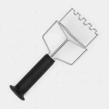 Magistro adagio potato puff, stainless steel, black color-1