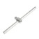 T-shaped tundra, square 1/2 ", 250 mm, CRV