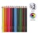 Pencils 24 colors TOP Calligrata, in a cardboard box, neck diameter - 3mm, 5b