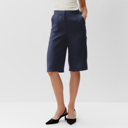 Shorts (Bermuda) Women's Minaku: Safari, Blue Color, Rr. 46