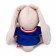 Soft toy "Bunny Mi in a sea t -shirt", 15 cm