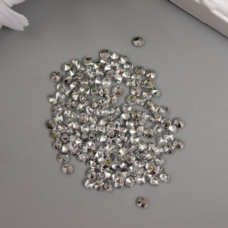 Decor for creativity plastic "Rhinestones. Transparent" set 200 pcs d = 0.4 cm-2