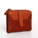 Women's wallet on the button, redhead color