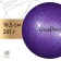 The ball for rhythmic gymnastics with the gloss Grace Dance, 16.5 cm, 280 g, lilac color