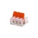 Universal compact terminal of QMS 221-413, 3-wire up to 4.0 mm² (blister 5 pcs./Union) Rexant 108