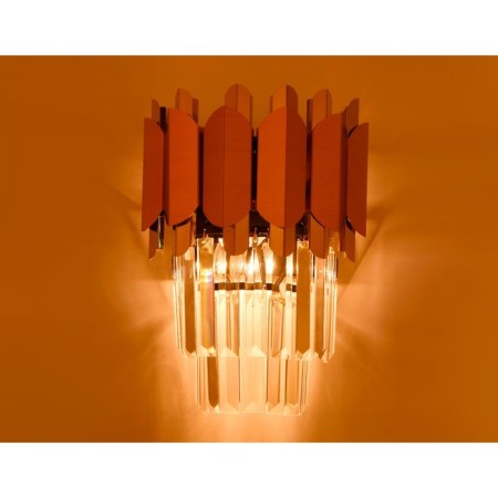 Wall lamp with crystal Ambrella Light, Traditional, Tr5294, E14, Color Pink Gold, Gold-4