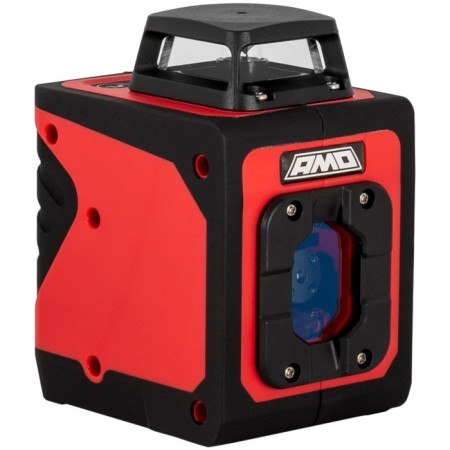 Laser level AMO LN360, 20 m, 2 rays, 635-670 HM, grade 2, 360 °