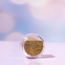 Cosmetic glitter in the jar of 