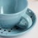 Tea couple "Gift" 0.3l / 16cm, blues