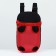 A backpack of cats for cats and dogs "Kangaroo", 35 x 25 x 20 cm, size S, red