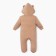 Combineson with a hood of crumbs, I am Basic Line, height 62-68 cm, brown