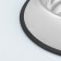 A bowl with a non -slip base is rounded with handles, 900 ml