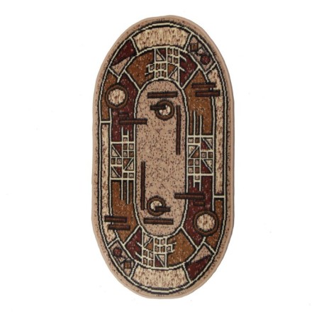 Mokko carpet oval 150x205 cm, 100% polypropylene, jute