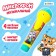 Musical microphone "Sing with me", light, sound, works from batteries