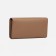 Women's wallet on magnets, brown color