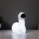 Night Alpaka LED 3HLR44 White-black 6x6x10 cm Risalux