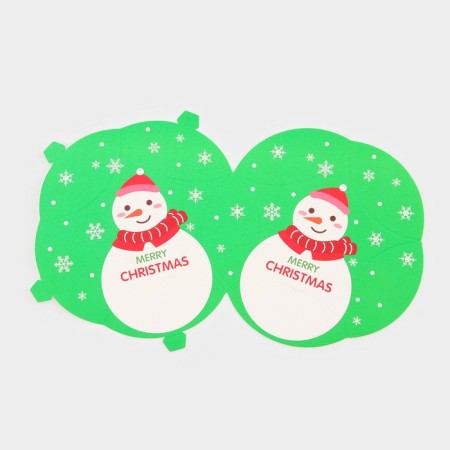 Fighting New Year's box "Star Snowman" 7 x 5.5 x 2 cm-3