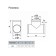 Zein tee, for a round channel, d = 150 mm, ventilation