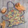 Apron "Ethel" Southern Fruits 60x70 cm cm, 100% cotton, sarzha 190 g/m2