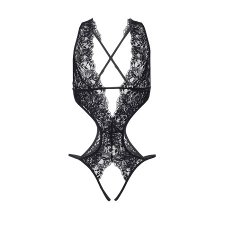 Erotic body Erolata anais, Black, 46-48-9