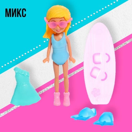 Baby doll "Rest on the beach", mix-9