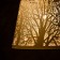 Bayerlux lamp "Thicket" 3he27 40W white 40x40x20-90cm