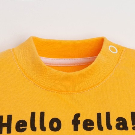 Set: jumper and pants crumb I "DOGS", height 80-86 cm, orange/white color-1
