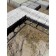 Garden plastic curb, h = 58 mm, 8 m, 32 pegs, "geoplastboard"