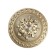 Holder for curtains Cappio KC211, color gold, 2 pcs