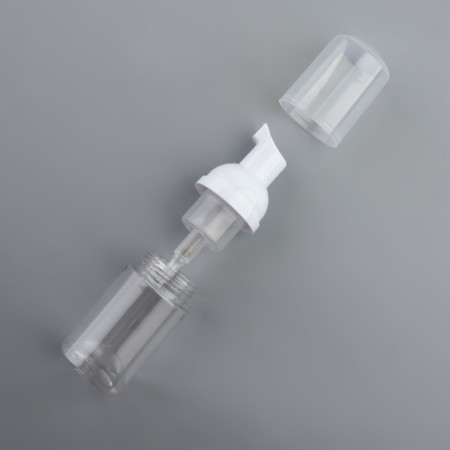 A bottle for storage, with a foaming dispenser, 35 ml, the color is transparent/white-6