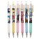 Automatic gel handle 0.5mm blue "anime", mix