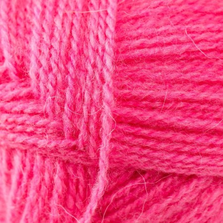 Angora warm yarn 40% wool, 60% acrylic 480m/100g (11 yoke pink)-2
