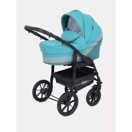 Stroller 3 in 1 Rant Patio, Aquamarine Color-12