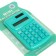 Pocket calculator with colored buttons, 8 - discharge, mix