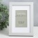 Photo frame MDF "Ellis" 10x15 cm, with a pass, silver
