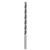KWB wood drill, 10x250 mm, cylindrical shank, steel CR-V