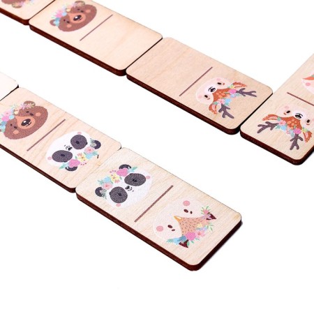 The board game "Domino. Animals"-5