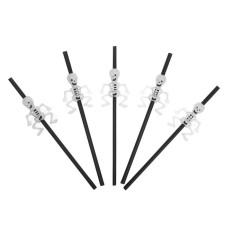 A joke pipe for the Skeleton cocktail, a set of 5 pcs.